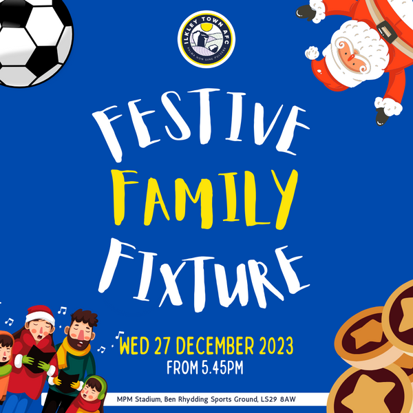 Festive Family Fixture Tickets on Sale NOW!